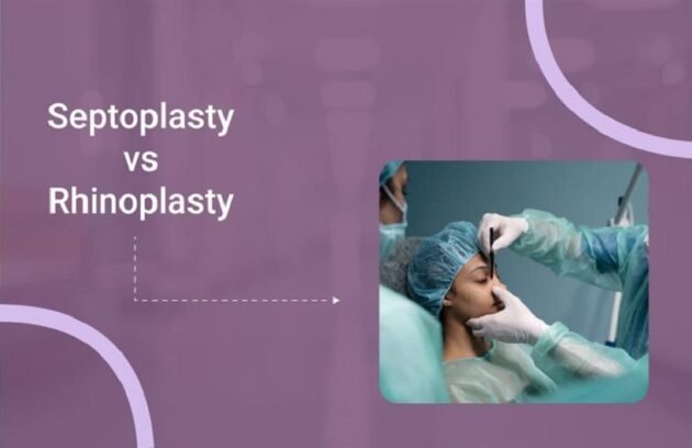 Septoplasty vs Rhinoplasty