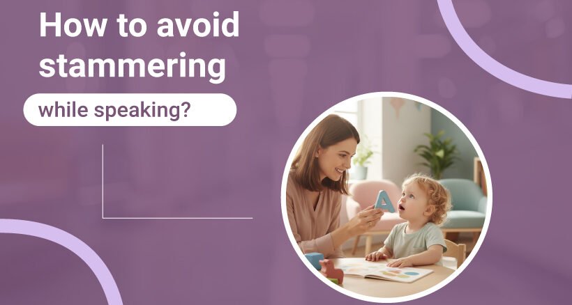 avoid stammering while speaking