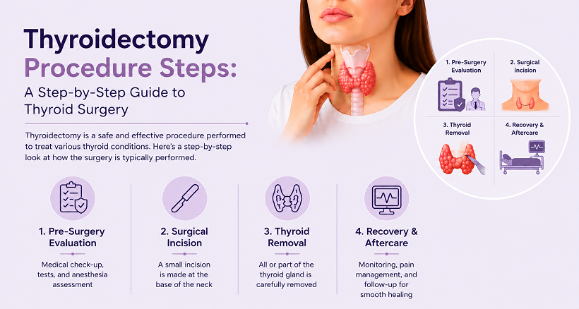 Thyroidectomy Procedure Steps