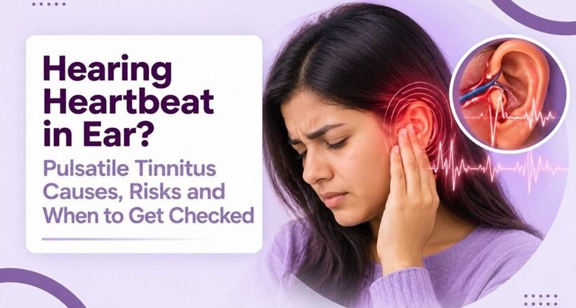 Hearing Heartbeat in Ear